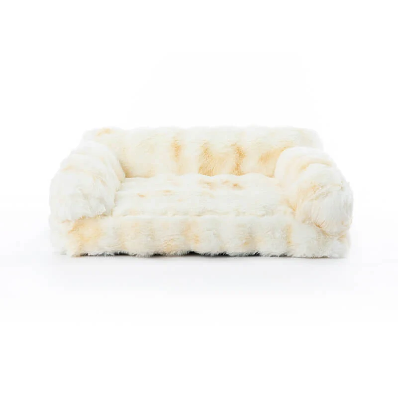 Lit en peluche épais et moelleux pour chien et chat - Image 5