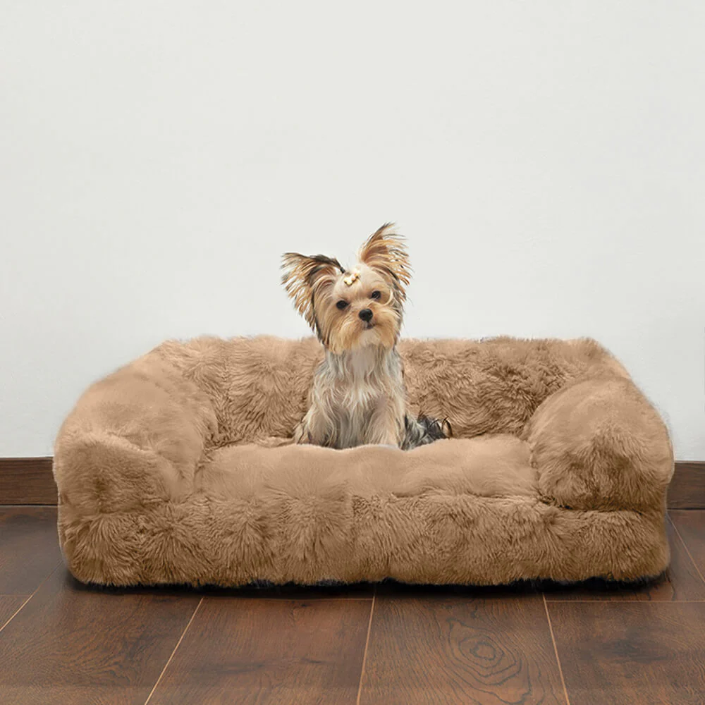 Lit en peluche épais et moelleux pour chien et chat - Image 6