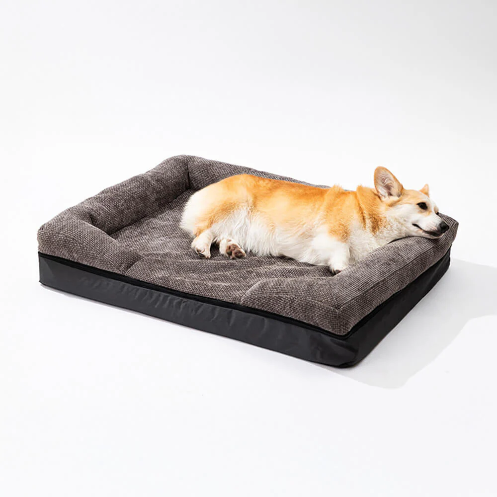 Lit orthopédique lavable pour chien et chat spacieux confortable et durable - Image 15