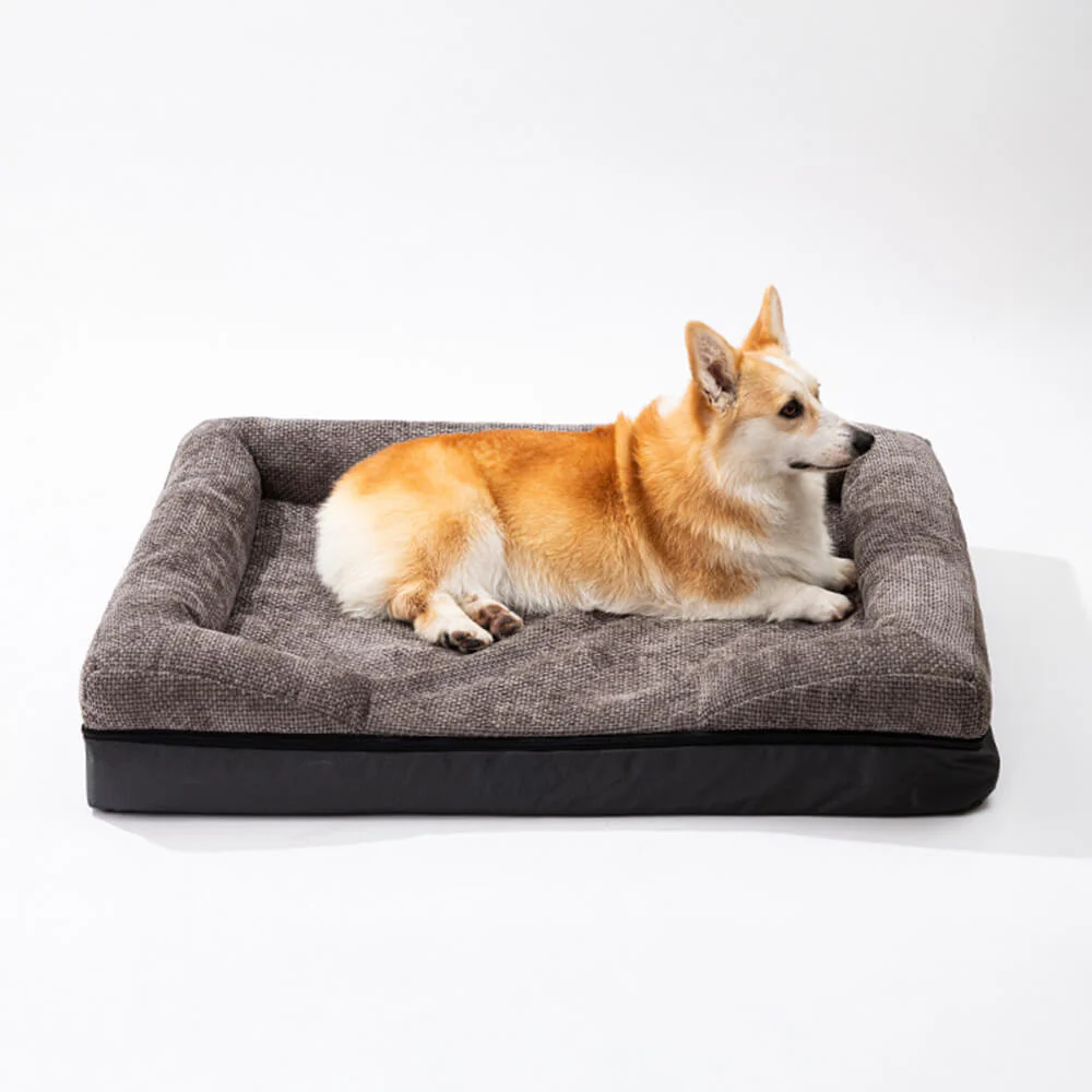 Lit orthopédique lavable pour chien et chat spacieux confortable et durable - Image 2