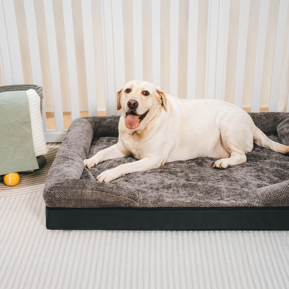 Lit orthopédique lavable pour chien et chat spacieux confortable et durable - Image 8