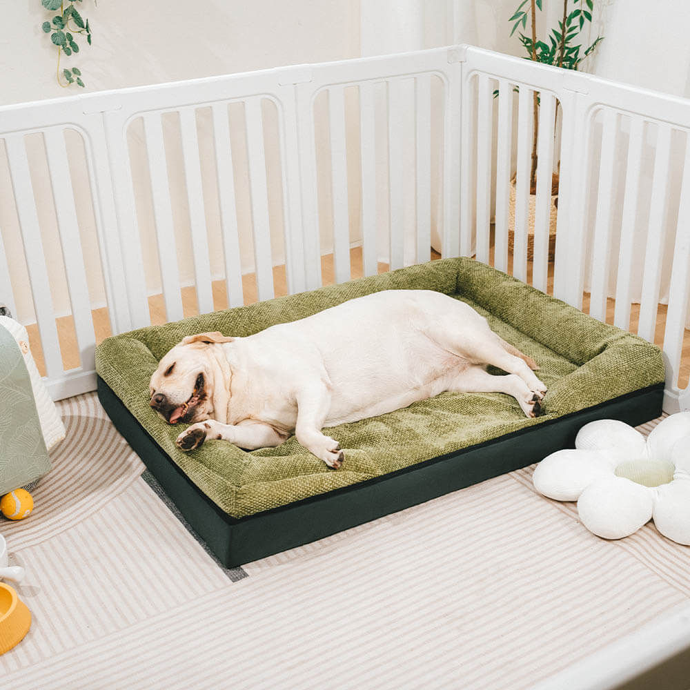 Lit orthopédique lavable pour chien et chat spacieux confortable et durable - Image 9