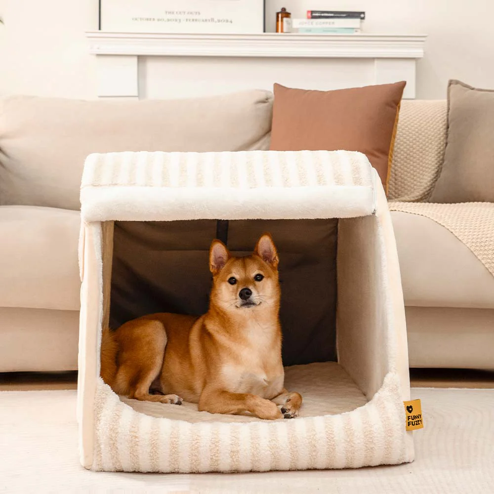 Lit orthopédique pour chien confortable - Stripe Trendy Maison - Image 10