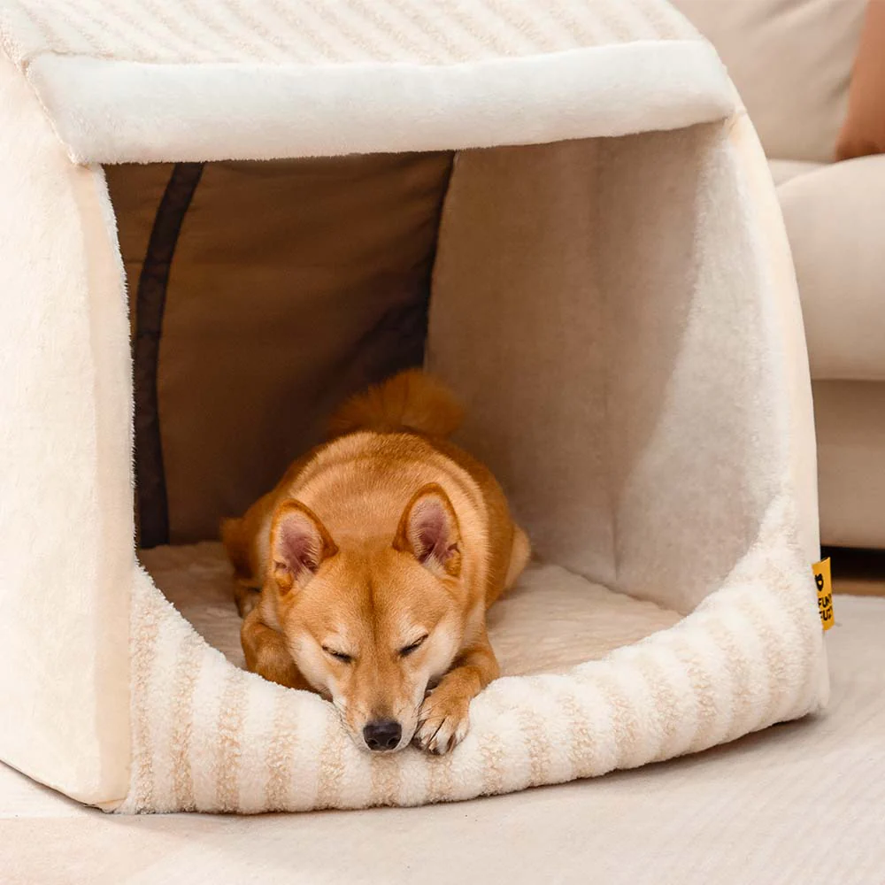 Lit orthopédique pour chien confortable - Stripe Trendy Maison - Image 12