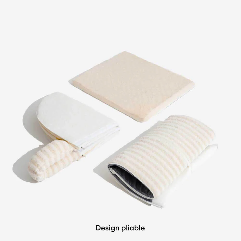 Lit orthopédique pour chien confortable - Stripe Trendy Maison - Image 7