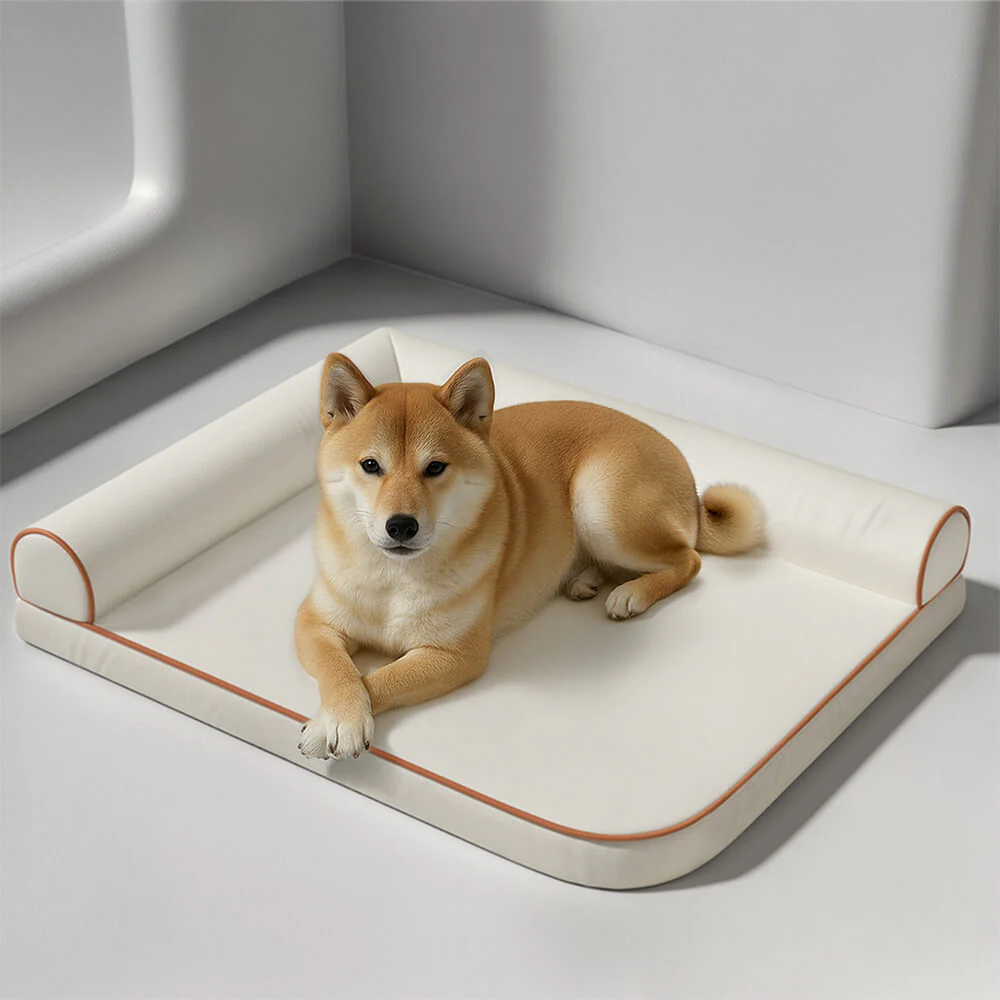 Lit orthopédique pour chien en tissu technique étanche et résistant aux rayures - Image 5