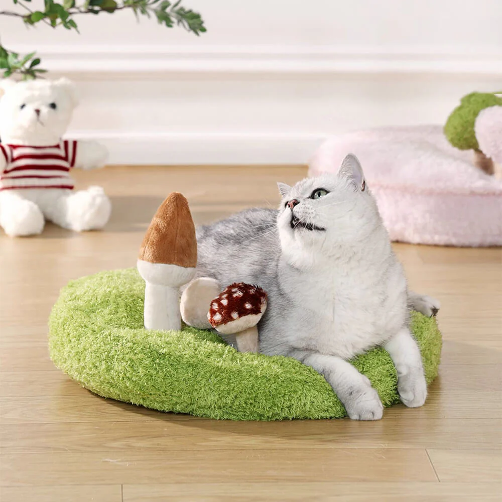 Lit pour animal de compagnie en peluche 2 en 1 Jungle Explorer - Parc naturel - Image 3