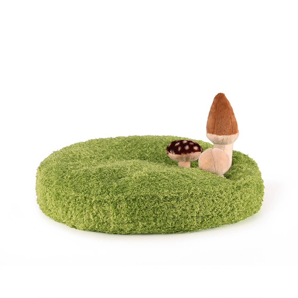 Lit pour animal de compagnie en peluche 2 en 1 Jungle Explorer - Parc naturel - Image 7