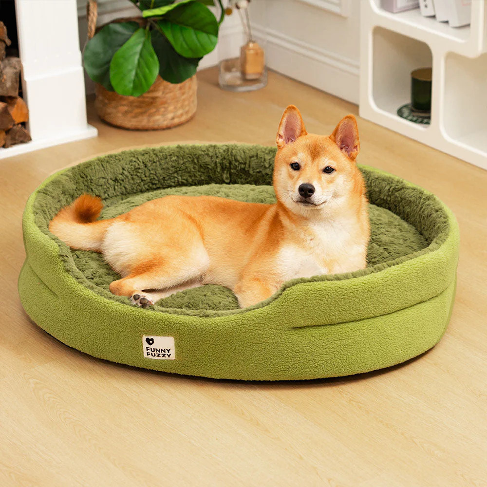Lit pour chien 2 en 1 multifonction en polaire duveteuse - Image 3