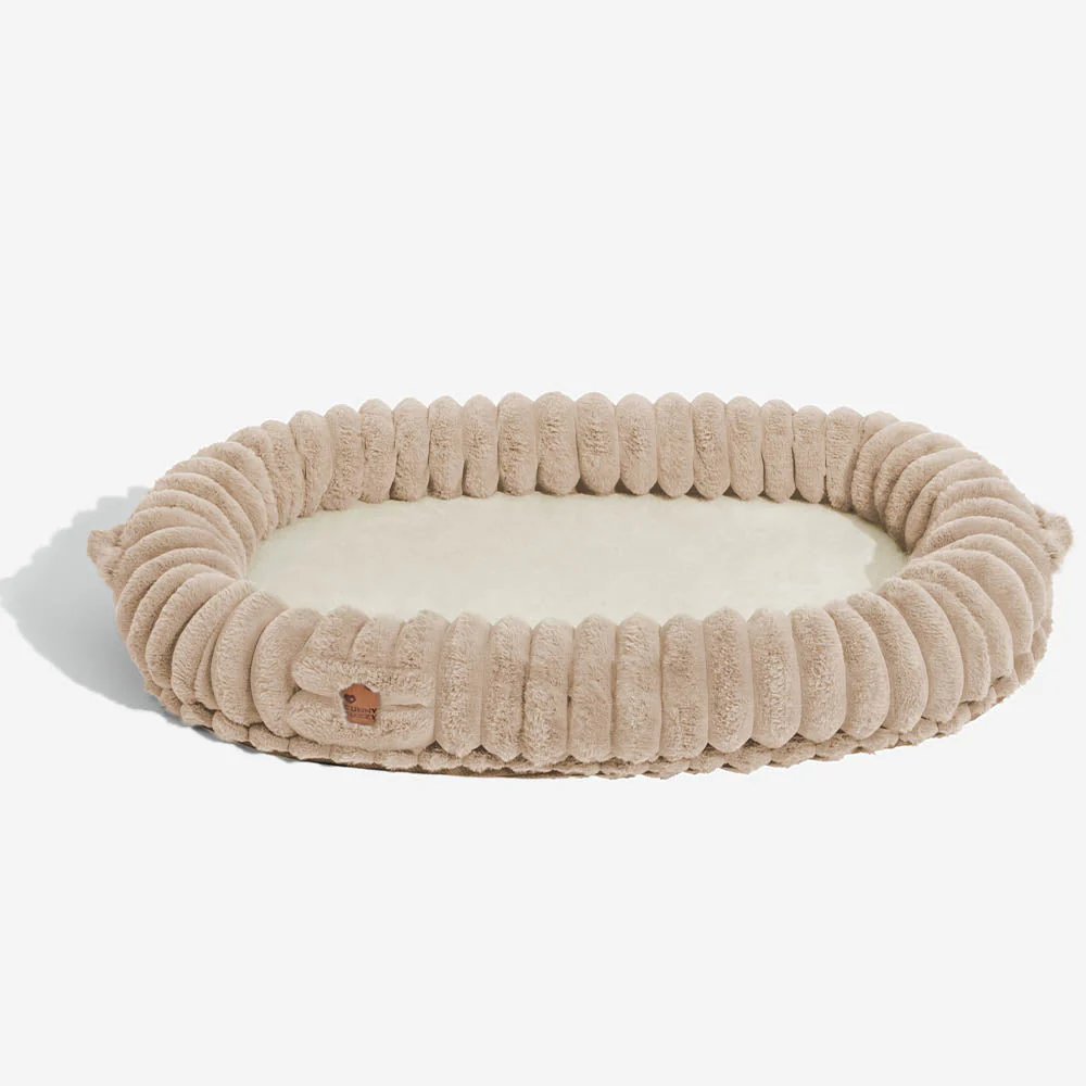 Lit pour chien et human classique et moelleux de très grande taille Donut - Berceau câlin - Image 10