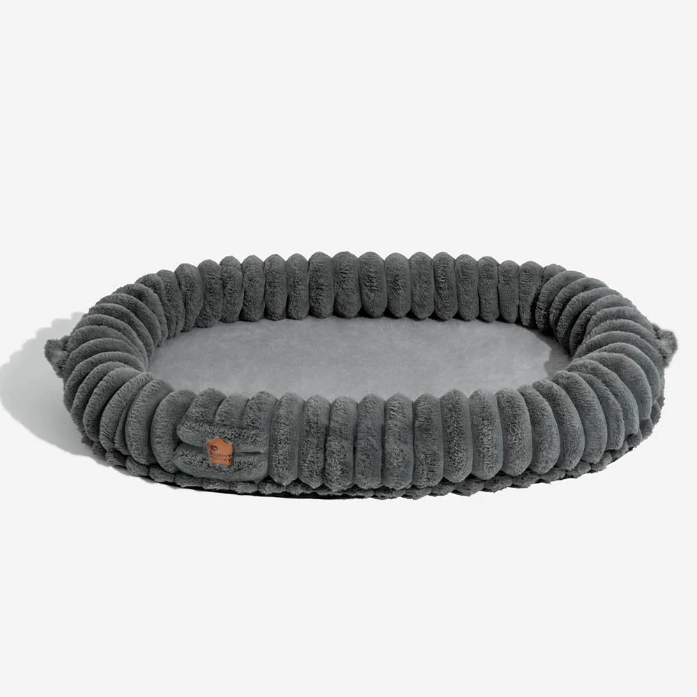 Lit pour chien et human classique et moelleux de très grande taille Donut - Berceau câlin - Image 11