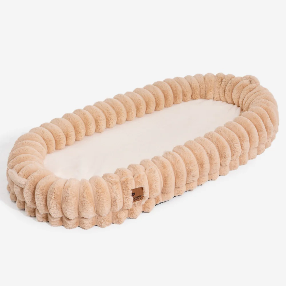 Lit pour chien et human classique et moelleux de très grande taille Donut - Berceau câlin - Image 17