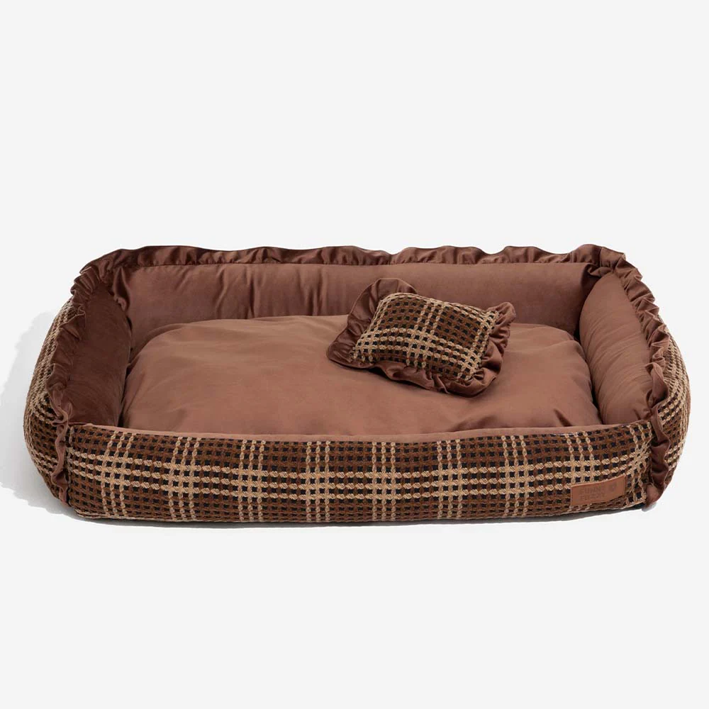 Lit pour chien classique luxueux et confortable lavable - Bliss Bolster - Image 11