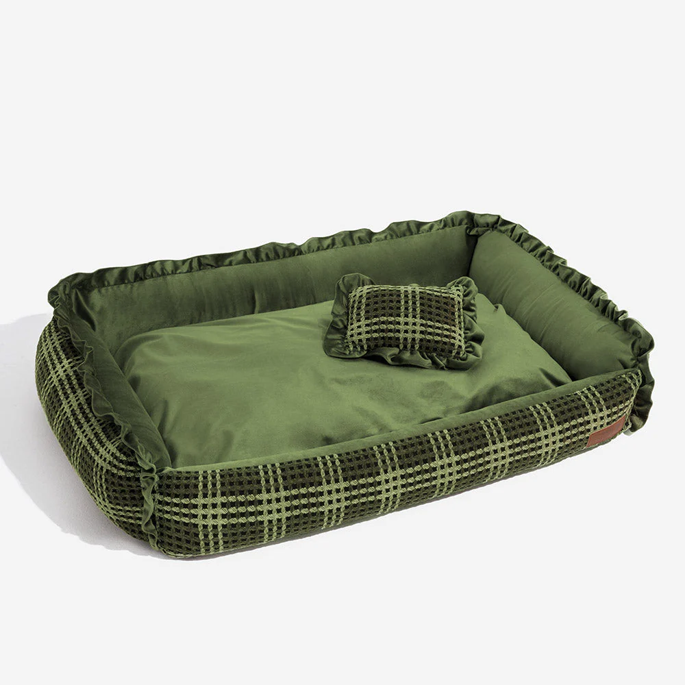 Lit pour chien classique luxueux et confortable lavable - Bliss Bolster - Image 16