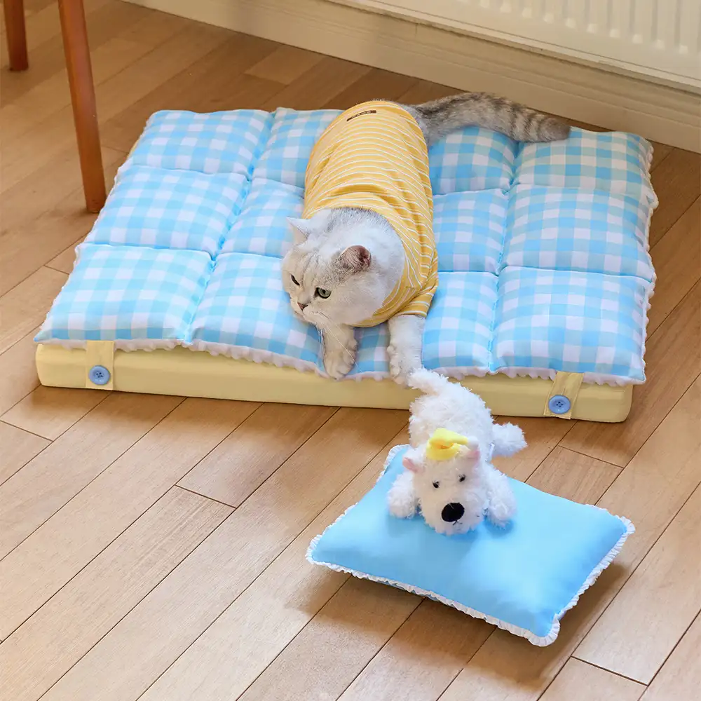 Tapis pour chien confortable, lavable, double couche, tout-en-un - Exclusivité pour animaux de compagnie. - Image 2