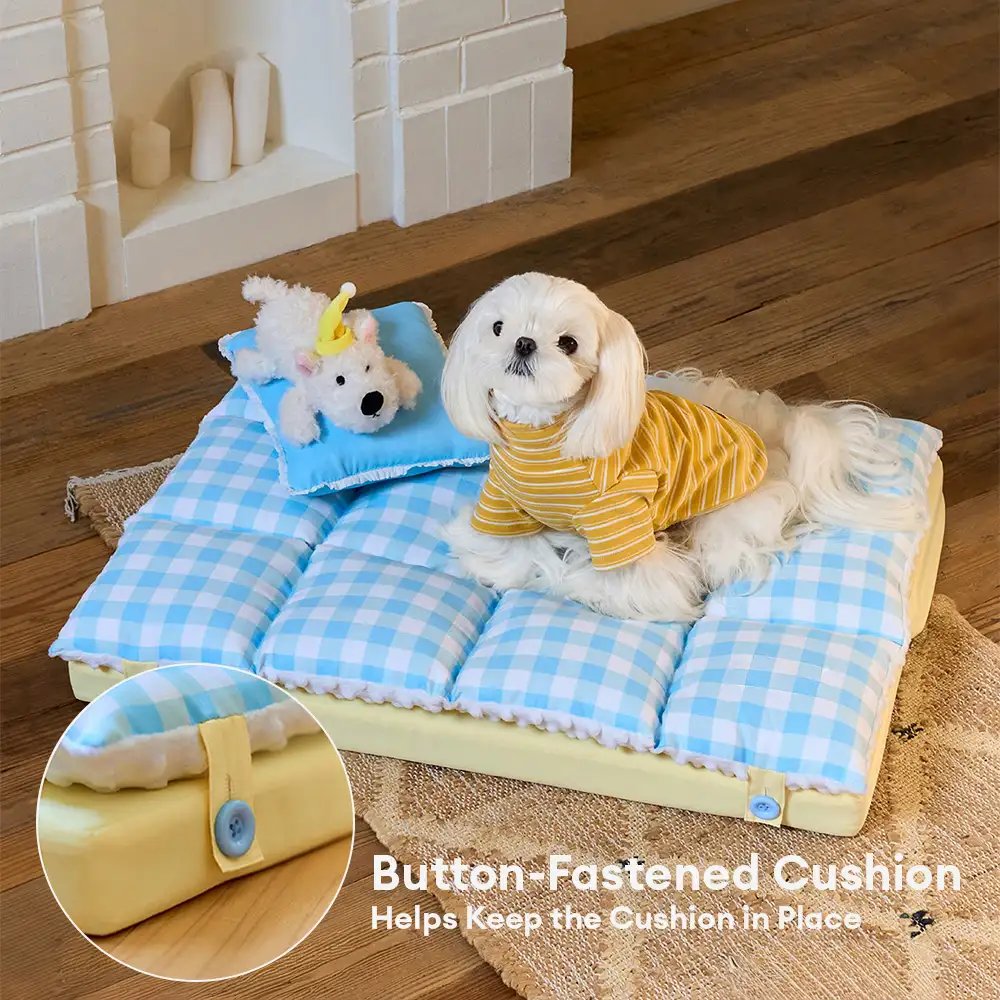 Tapis pour chien confortable, lavable, double couche, tout-en-un - Exclusivité pour animaux de compagnie. - Image 8