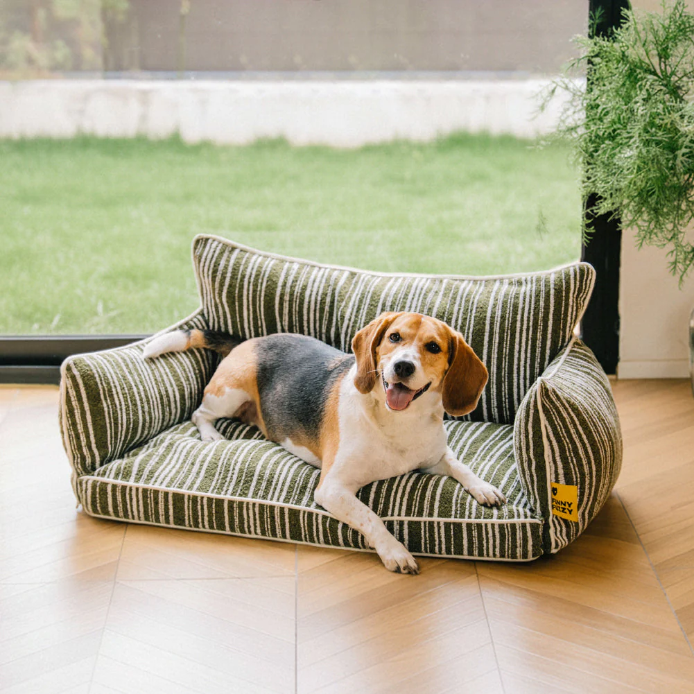 Lit pour chien orthopédique toutes saisons - Funnyfuzzy SnugNest - Image 2