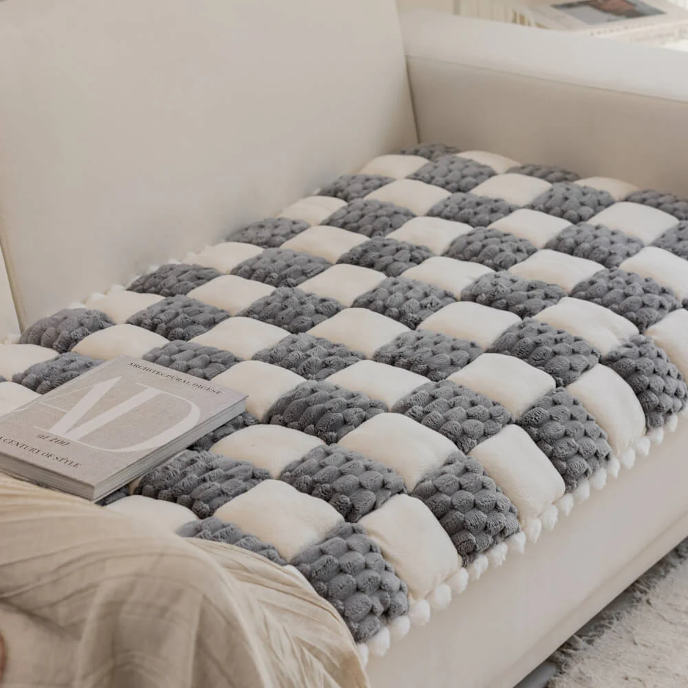 Matelas pour Chien fait Main en Velours Coloré Protecteur de Mobilier Doux Antidérapant - Image 10