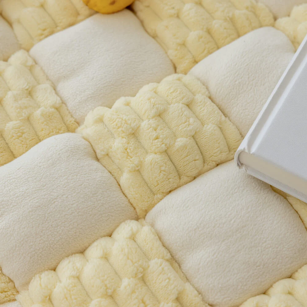 Matelas pour Chien fait Main en Velours Coloré Protecteur de Mobilier Doux Antidérapant - Image 20