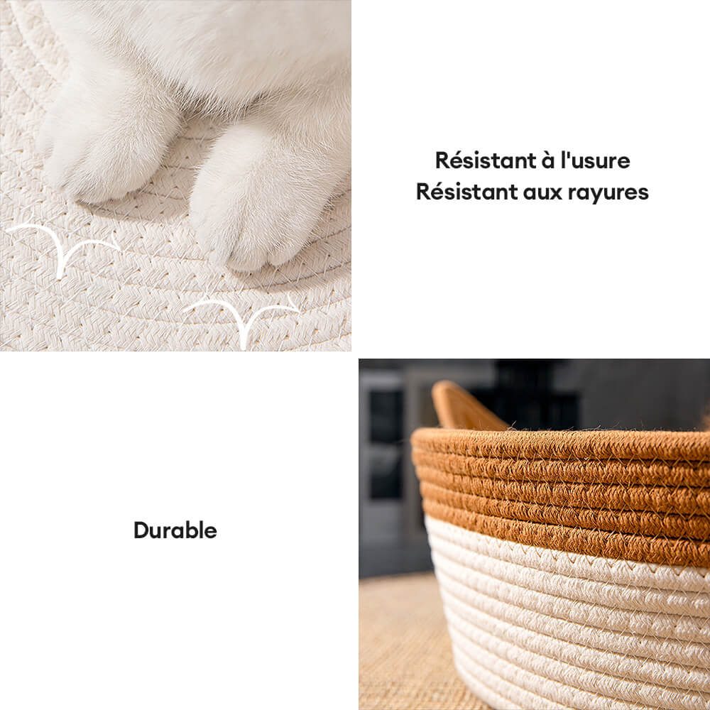 Nid pour chat tissé durable confortable polyvalent fait main - Image 6