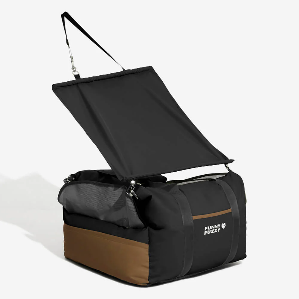 Pare-soleil imperméable et respirant avec protection solaire pour siège auto pour chien Pup Rover - Image 14