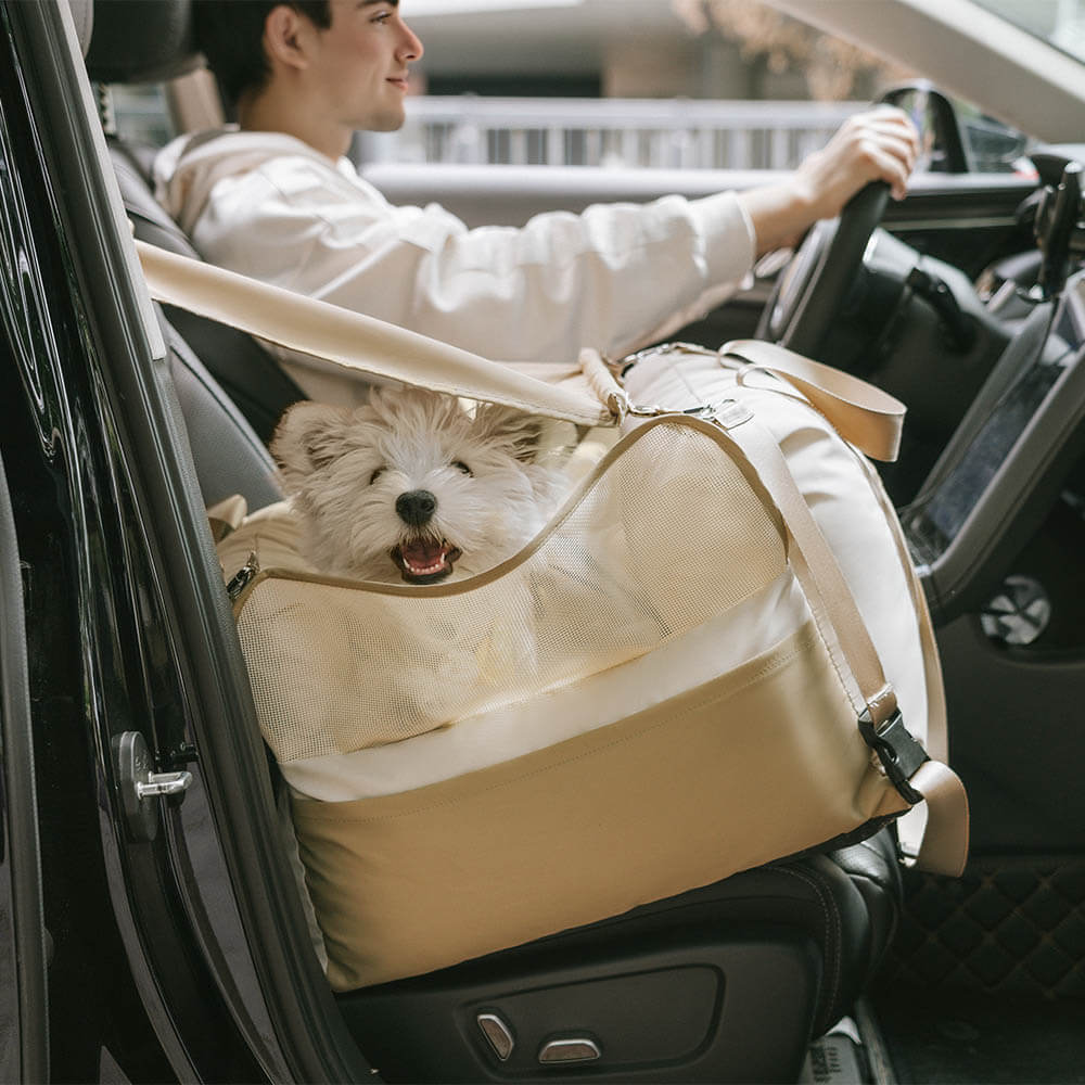 Pare-soleil imperméable et respirant avec protection solaire pour siège auto pour chien Pup Rover - Image 8