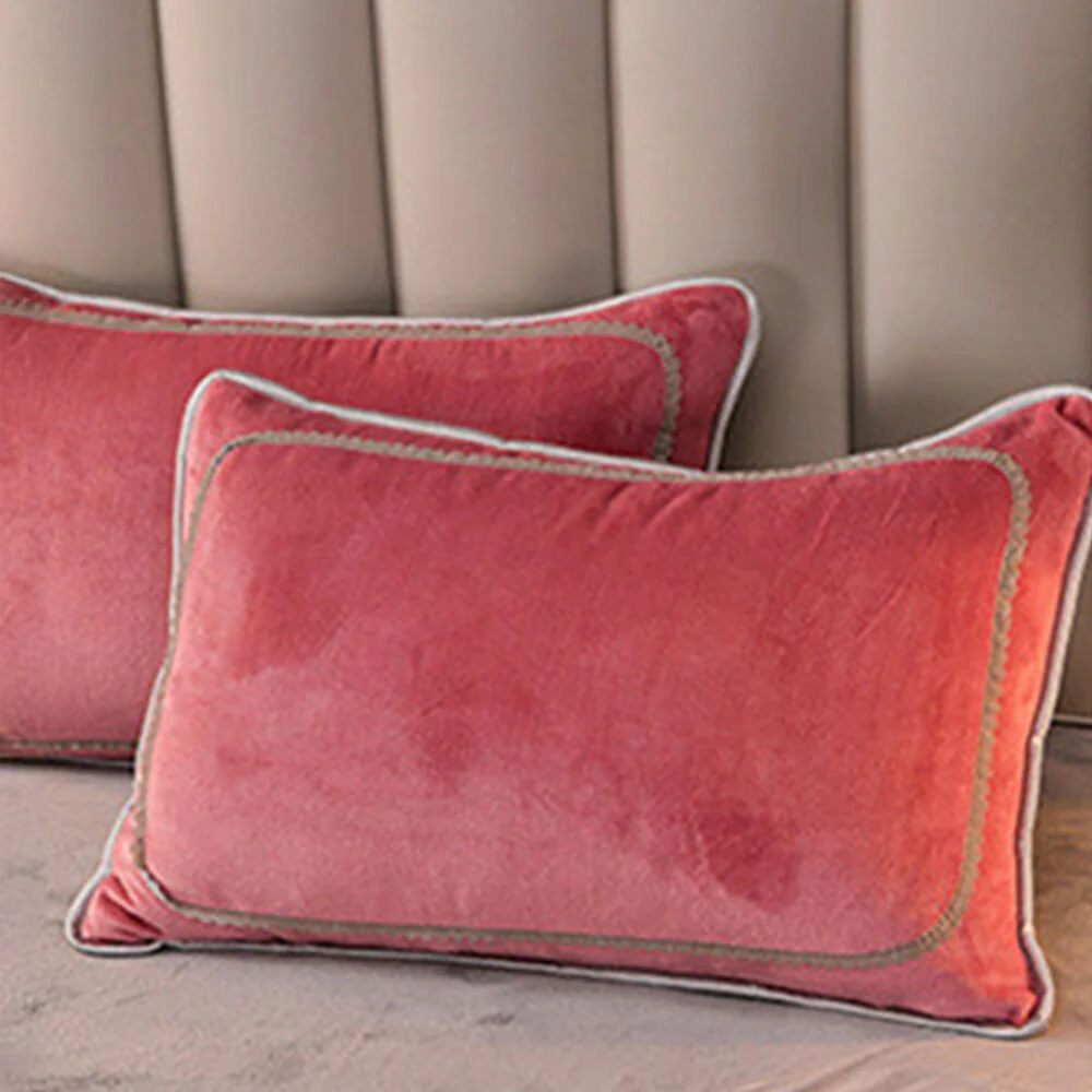 Parure de draps en polaire de lait épais et chaud couleur unie de luxe - Image 19