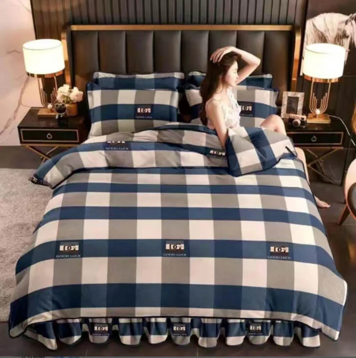 Parure de Draps en Velours de Lait Épais et Confortable de Style Moderne - Image 6