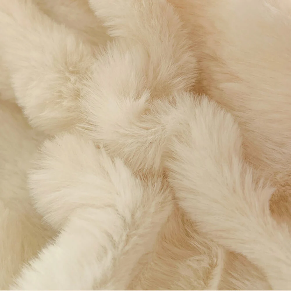 Parure de Draps Épais en Fourrure Synthétique de Lapin Douillet - Image 7
