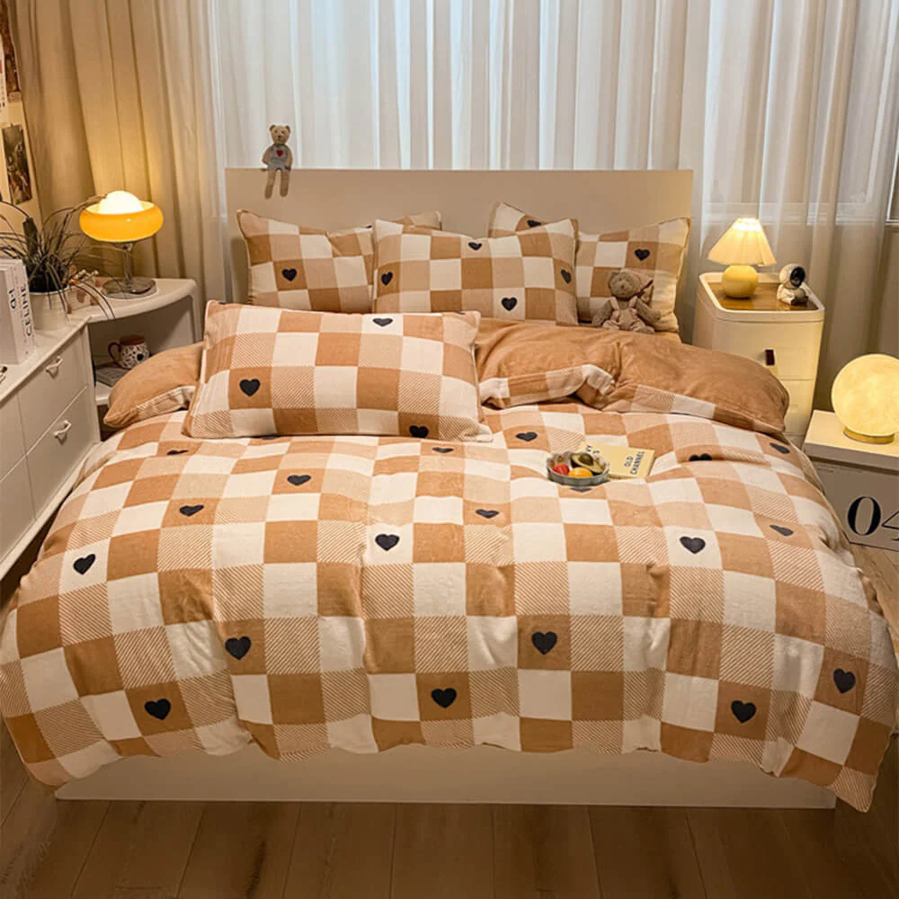 Parure de Lit en Velours de Lait Anti-Statique - Image 20