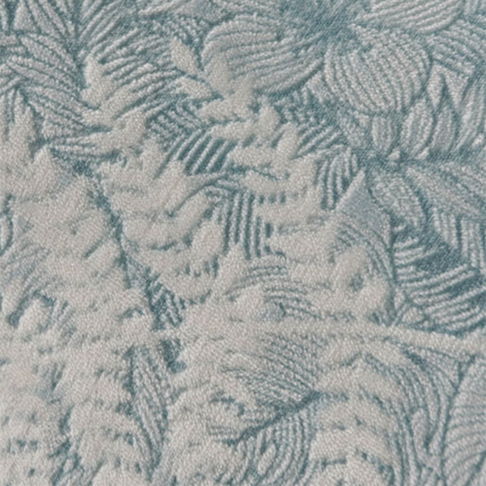 Parure de lit en velours lait à bordure florale 3D douce de qualité supérieure - Image 3