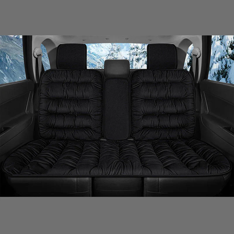 Protège-siège pour voiture en velours épais et cristal lavable pour humains et animaux - Image 12