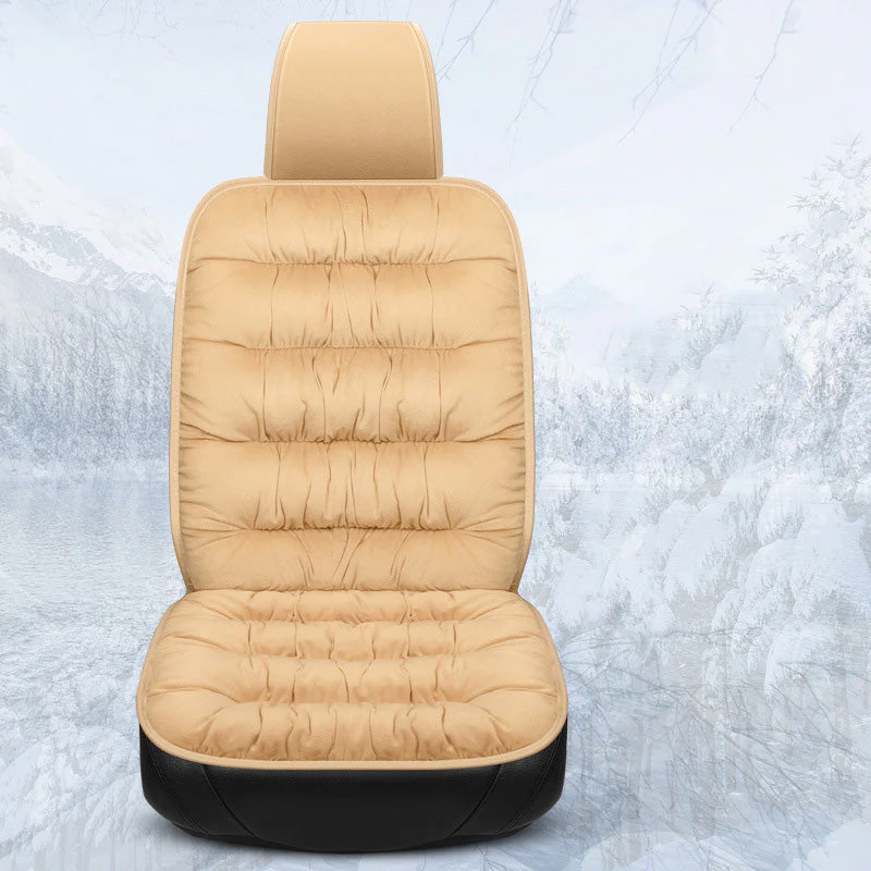 Protège-siège pour voiture en velours épais et cristal lavable pour humains et animaux - Image 4