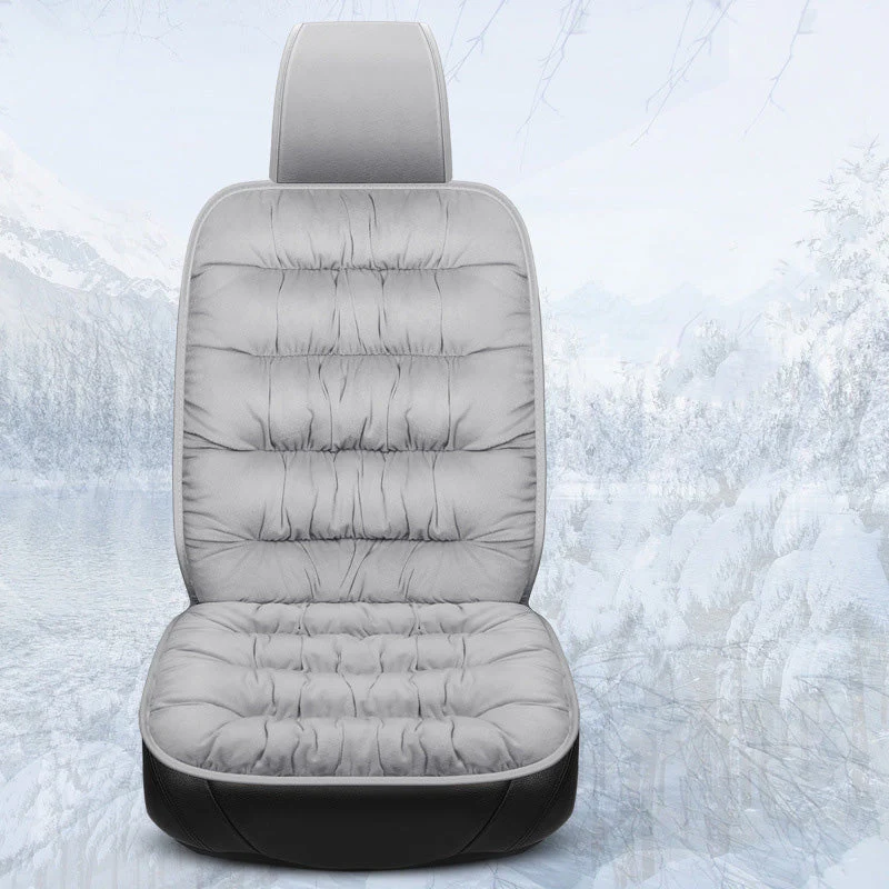 Protège-siège pour voiture en velours épais et cristal lavable pour humains et animaux - Image 5