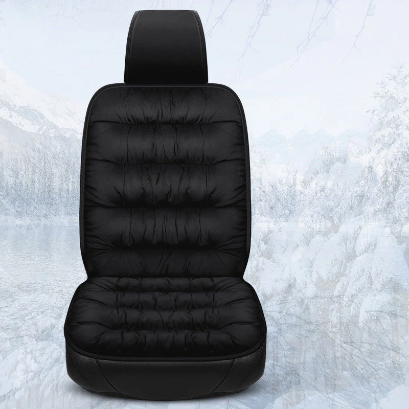 Protège-siège pour voiture en velours épais et cristal lavable pour humains et animaux - Image 6