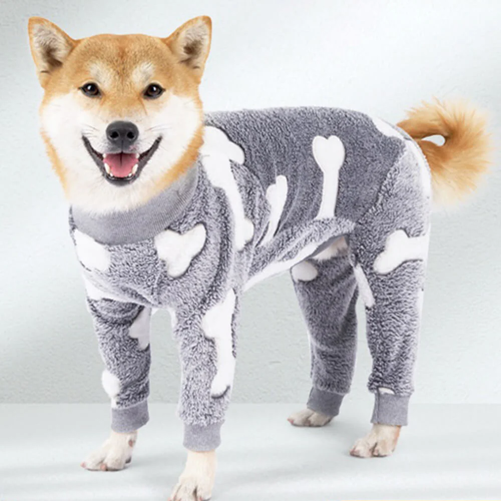 Pyjama doux et confortable pour chien motif lune et étoiles parfait pour un confort toute l'année - Image 8