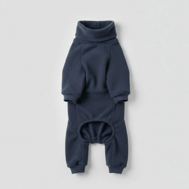 Pyjama polaire confortable pour chien vêtements de nuit idéaux pour grands chiens - Image 13