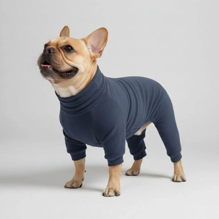 Pyjama polaire confortable pour chien vêtements de nuit idéaux pour grands chiens - Image 4