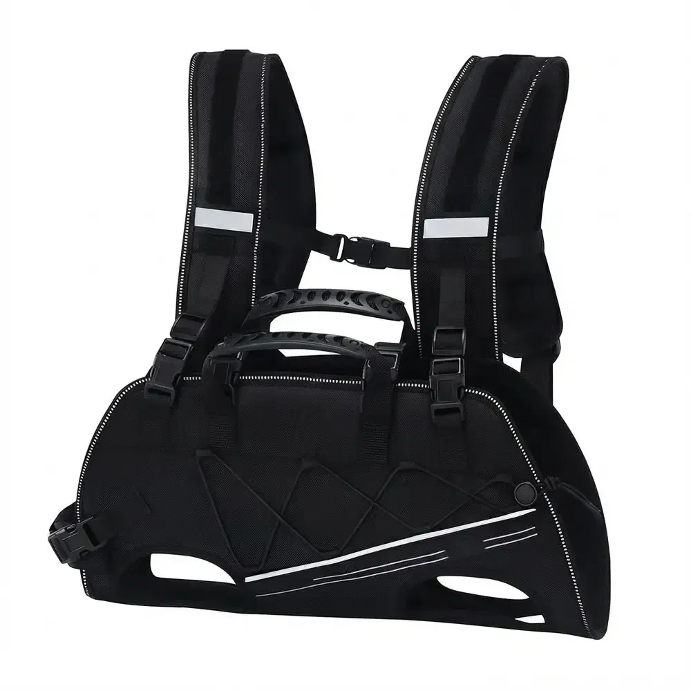 Sac à dos horizontal pour chien, respectueux de la colonne vertébrale, avec des sangles rembourrées ajustables - Confort jambes sorties - Image 9