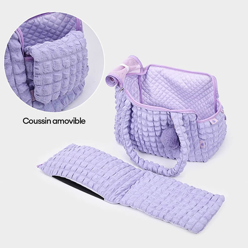 Sac bandoulière animal léger confortable respirant détachable - Image 6