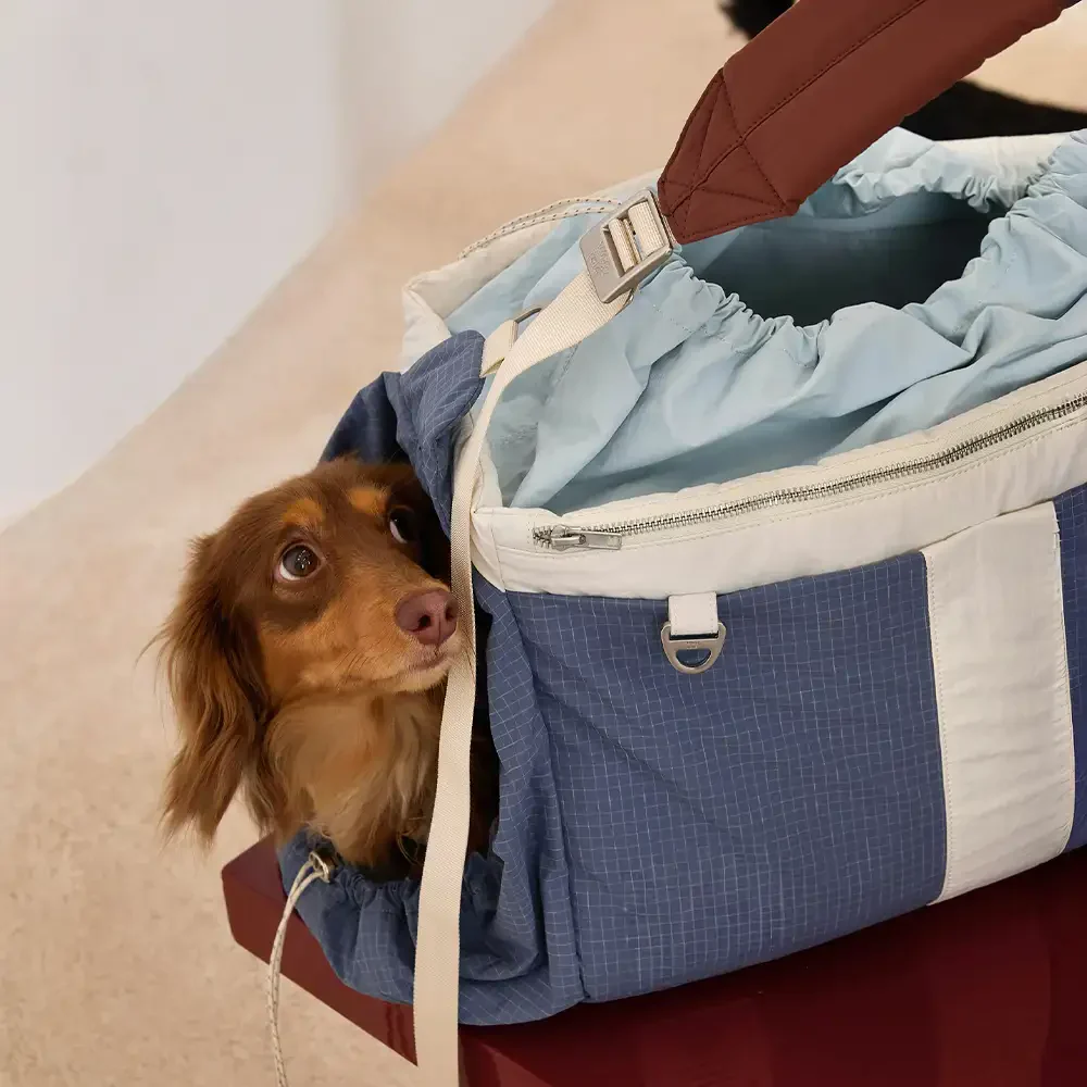 Sac de transport pour animaux de compagnie vintage, léger, étanche, de grande capacité pour les voyages. - Image 13
