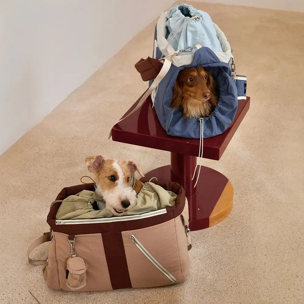 Sac de transport pour animaux de compagnie vintage, léger, étanche, de grande capacité pour les voyages. - Image 9