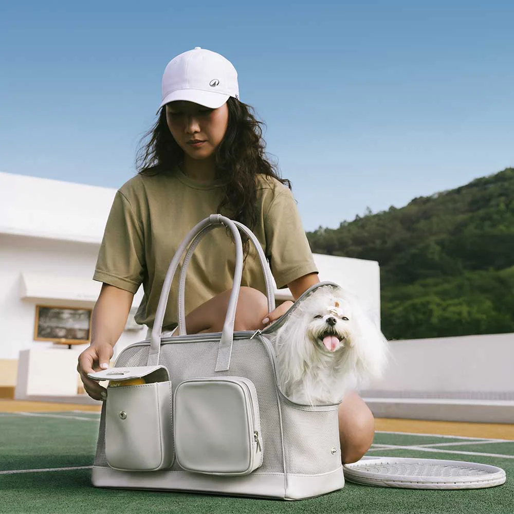 Sac de transport pour animaux léger et respirant en maille - Urban Ease - Image 10