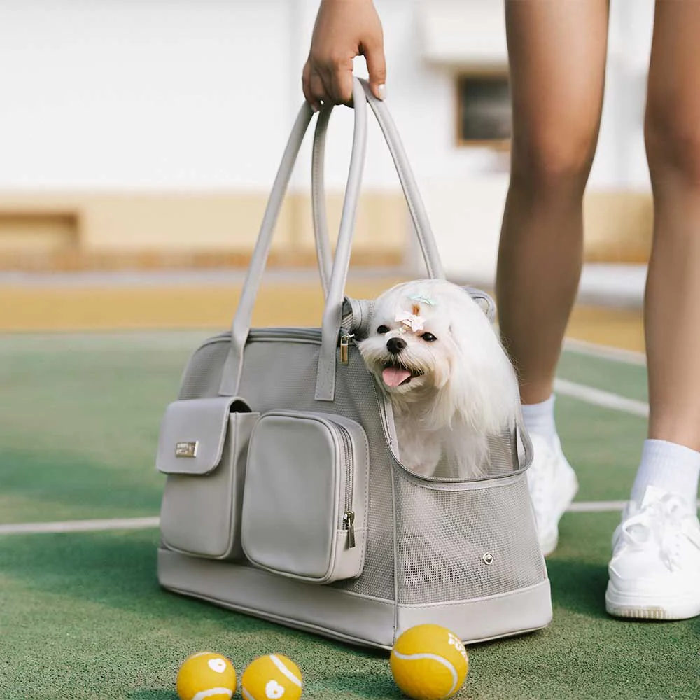 Sac de transport pour animaux léger et respirant en maille - Urban Ease - Image 12