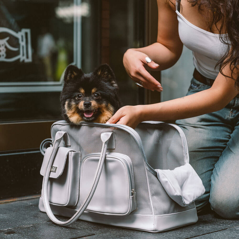 Sac de transport pour animaux léger et respirant en maille - Urban Ease - Image 8