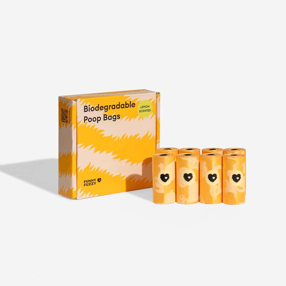 Sacs à crottes recyclés durables parfumés citron FUNNYFUZZY - Fresh Up - Image 12