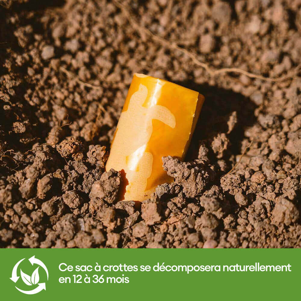 Sacs à crottes recyclés durables parfumés citron FUNNYFUZZY - Fresh Up - Image 4