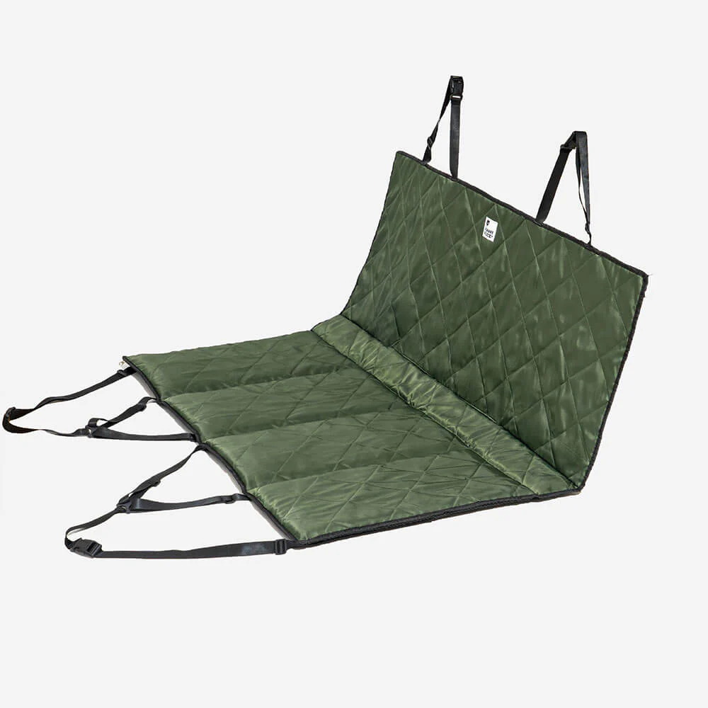 Siège arrière de voiture imperméable et pliable pour chien - Image 4