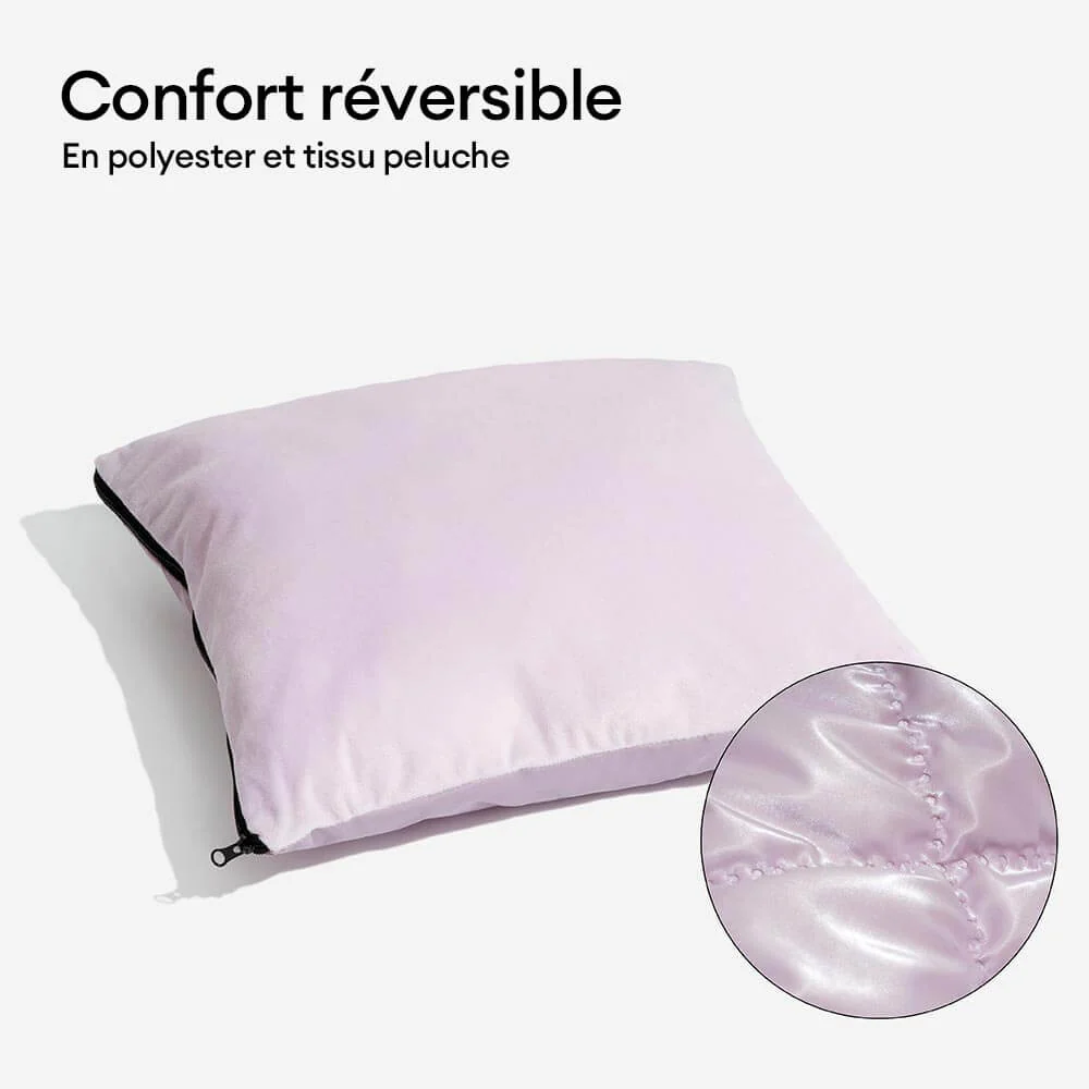 Siège auto pour chien en velours matelassé Luxe Nuage - Image 8
