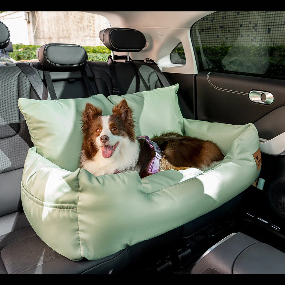 Siège Auto Imperméable et Sécurisé - Style Traversin pour Chiens Moyens et Grands - Image 16